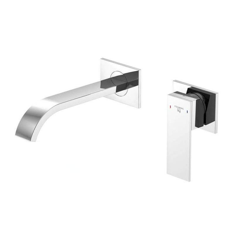 Steinberg 135 - Mitigeur de lavabo encastré, installation 2 trous, chrome 135 1804 3