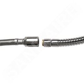 Sapho Set - Set de flexibles de douches extractibles de baignoire, chrome FLE18