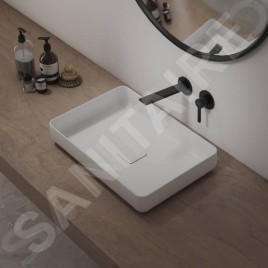 Steinberg 260 - Mitigeur de lavabo encastré, installation 2 trous, noir mat 260 1814 3 S