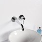 Steinberg 100 - Mitigeur de lavabo encastré, installation 2 trous, avec corps, chrome 100 1820
