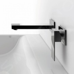 Steinberg 160 - Mitigeur de lavabo encastré, installation 2 trous, avec corps, chrome 160 1816