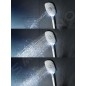 Hansa Activejet - Set de douche avec flexible, barre et douchette, 3 jets, chrome 84370230