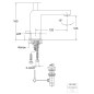 Steinberg 120 - Mitigeur de lavabo avec vidage, chrome 120 1020