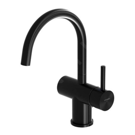 Steinberg 100 - Mitigeur de lavabo avec vidage, noir mat 100 1500 S
