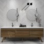 Steinberg 100 - Mitigeur de lavabo avec vidage, noir mat 100 1500 S
