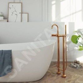 Steinberg 250 - Mitigeur de baignoire au sol, or rose 250 1162 RG