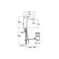 Roca L90 - Mitigeur de lavabo avec vidage, Cold Start, chrome A5A3E01C00