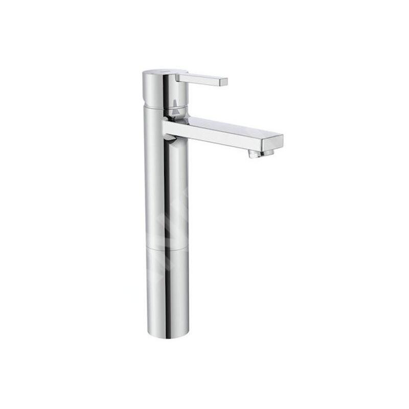 Roca Naia - Mitigeur de lavabo avec vidage Click-Clack, Cold Start, chrome A5A3796C00