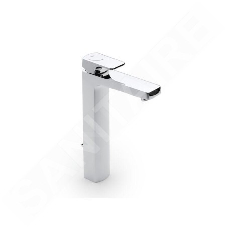 Roca L90 - Mitigeur de lavabo avec vidage Click-Clack, Cold Start, chrome A5A3G01C00