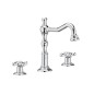 Roca Carmen - Mitigeur de lavabo avec vidage Click-Clack, installation 3 trous, chrome A5A444BC00