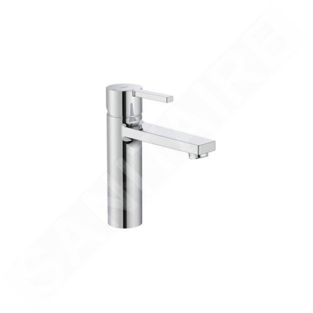 Roca Naia - Mitigeur de lavabo avec vidage Clic-Clack, Cold Start, chrome A5A3996C00