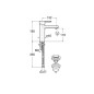 Roca Naia - Mitigeur de lavabo avec vidage Clic-Clack, Cold Start, chrome A5A3996C00
