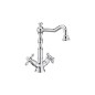 Roca Carmen - Mitigeur de lavabo avec vidage Click-Clack, chrome A5A384BC00