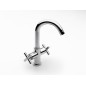Roca Loft - Mitigeur de lavabo avec vidage, chrome A5A3043C00