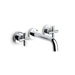 Roca Loft - Mitigeur de lavabo, installation 3 trous, chrome A5A4743C00