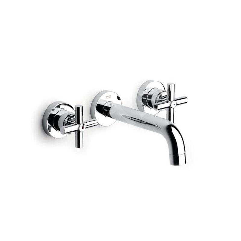 Roca Loft - Mitigeur de lavabo, installation 3 trous, chrome A5A4743C00