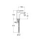 Roca L20 - Mitigeur de lavabo, chrome A5A3E09C00