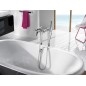 Roca Loft - Mitigeur de baignoire au sol, chrome A5A2743C00