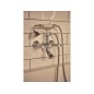 Roca Carmen - Mitigeur de baignoire avec accessoires, chrome A5A014BC00
