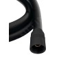 Sapho Accessoires de douche - Flexible de douche, 200 cm, noir mat 1208-27