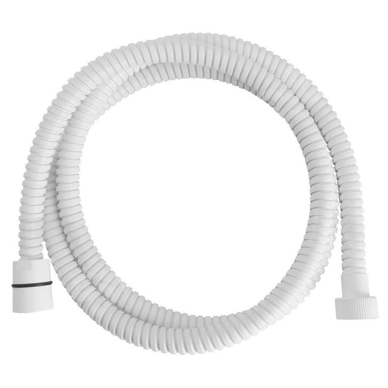 Sapho Douches - Flexible de douche Powerflex 1,5 m, blanc mat FLE10BI