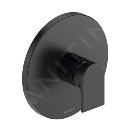 Duravit Tulum - Mitigeur de douche encastré, noir mat TU4210010046