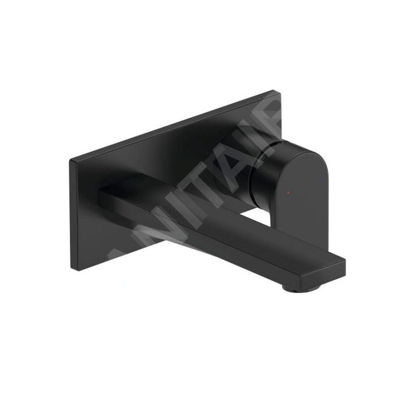 Duravit Tulum - Mitigeur de lavabo encastré, noir mat TU1070004046
