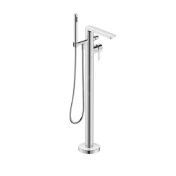 Duravit D-Neo - Mitigeur de baignoire au sol, chrome DE5250000010