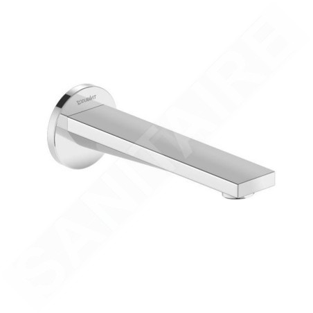 Duravit Tulum - bec déverseur pour baignoire, chrome TU5240010010