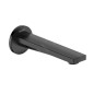 Duravit Tulum - bec déverseur pour baignoire, noir mat TU5240010046