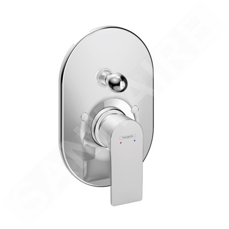 Hansgrohe Rebris E - Mitigeur de baignoire encastré, avec corps, chrome 72458000