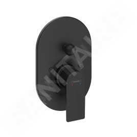 Hansgrohe Rebris E - Mitigeur de baignoire encastré, avec corps d’encastrement, noir mat 72458670
