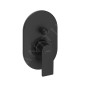 Hansgrohe Rebris E - Mitigeur de baignoire encastré, avec corps d’encastrement, noir mat 72458670