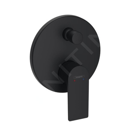 Hansgrohe Rebris E - Mitigeur de baignoire encastré, noir mat 72469670