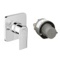 Hansgrohe Vernis Shape - Mitigeur de douche encastré, avec corps, chrome 71662000