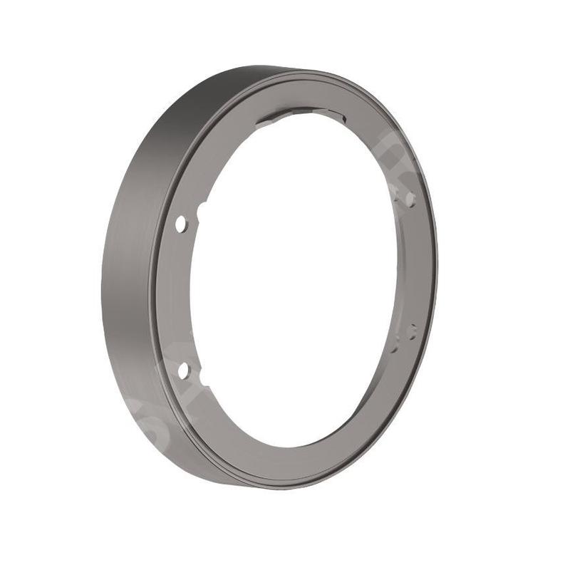 Hansgrohe Accessoires - Rosace de rallongement diamètre 150 mm, chrome noir brossé 13597340