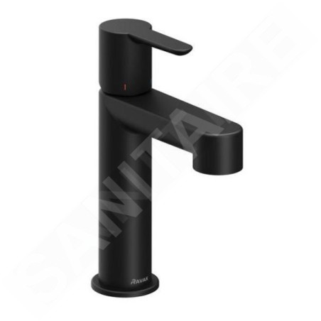Ravak Puri - Mitigeur de lavabo, noir mat X070181
