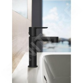 Ravak Puri - Mitigeur de lavabo, noir mat X070181