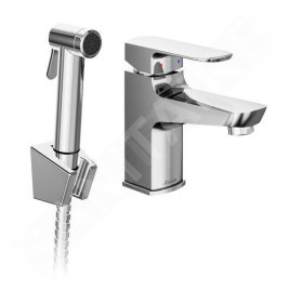Ravak Robinetterie - Mitigeur de lavabo avec douchette de bidet, chrome X070165