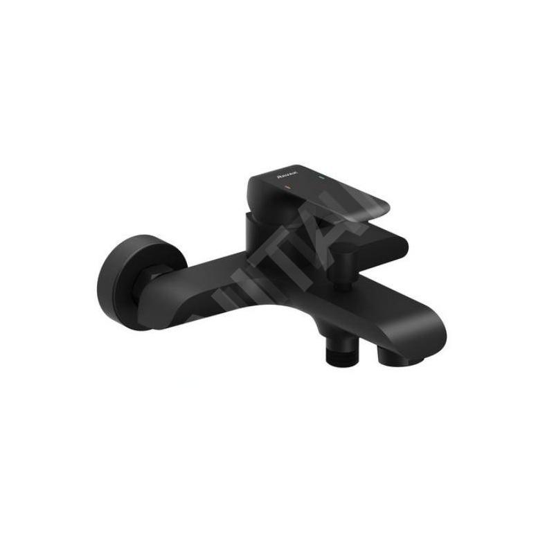 Ravak Flat - Mitigeur de baignoire, noir mat X070175