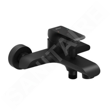 Ravak Flat - Mitigeur de baignoire, noir mat X070175