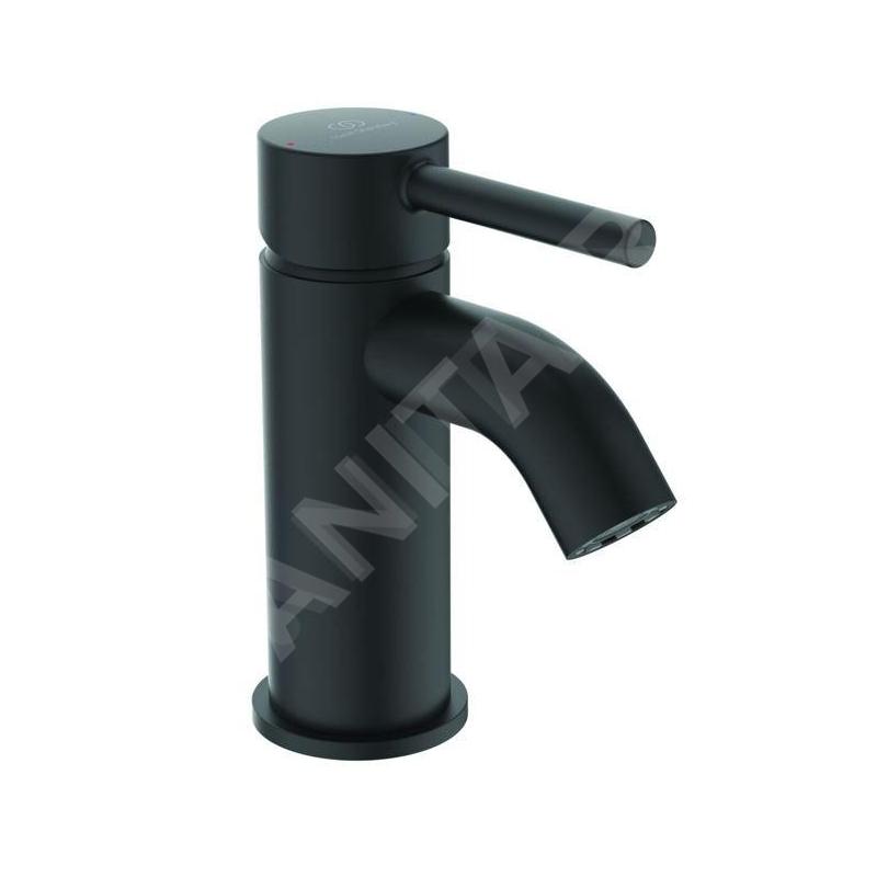 Ideal Standard CeraLine - Mitigeur de lavabo, noir satiné BC185XG