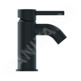 Ideal Standard CeraLine - Mitigeur de lavabo, noir satiné BC185XG