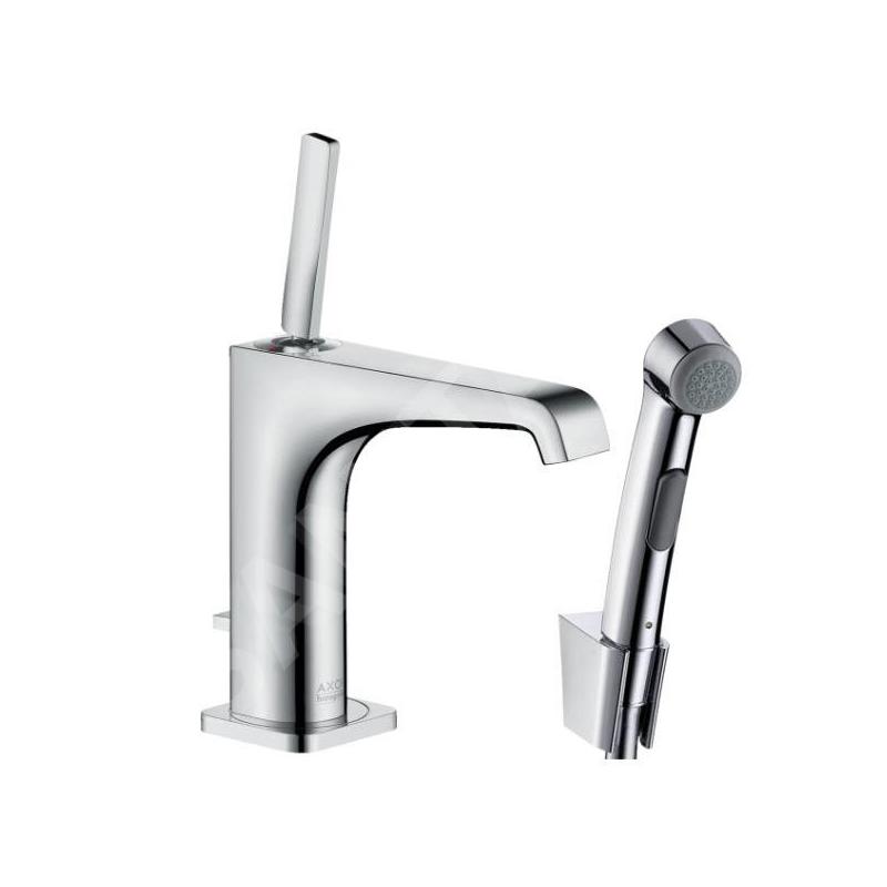 Axor Citterio E - Mitigeur de lavabo avec douchette de bidet, chrome 36130000