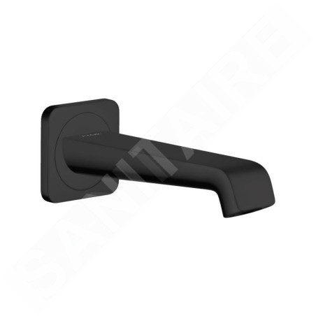 Axor Citterio E - Bec déverseur pour baignoire, noir mat 36425670