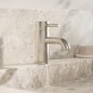 Steinberg 100 - Mitigeur de lavabo avec vidage, nickel brossé 100 1000 BN