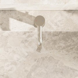 Steinberg 100 - Mitigeur de lavabo avec vidage, nickel brossé 100 1000 BN