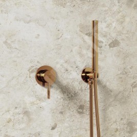 Steinberg 100 - Mitigeur encastré, avec corps, rose gold 100 2250 RG