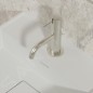 Steinberg 100 - Robinet de lavabo, nickel brossé 100 2500 BN