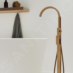 Steinberg 135 - Mitigeur de baignoire, montage au sol, rose gold 135 1162 RG